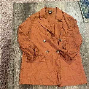 A New Day Tan Blazer Relaxed Fit